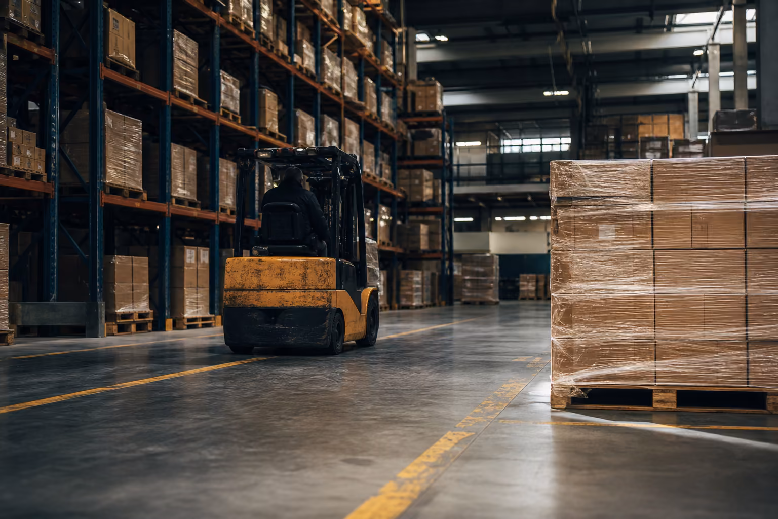 Pavimentazione industriale — Logistica e magazzini